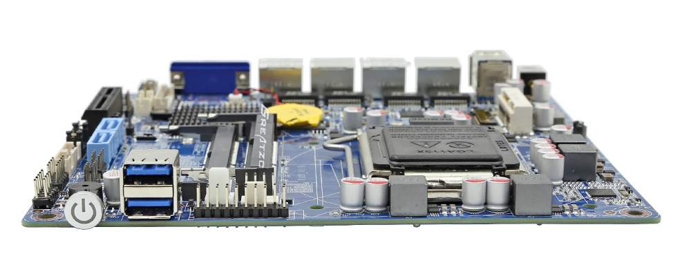 China Manufacturer Industrial Grade Dual LAN Mini ITX Motherboards With M.2 Port PCI-E Port