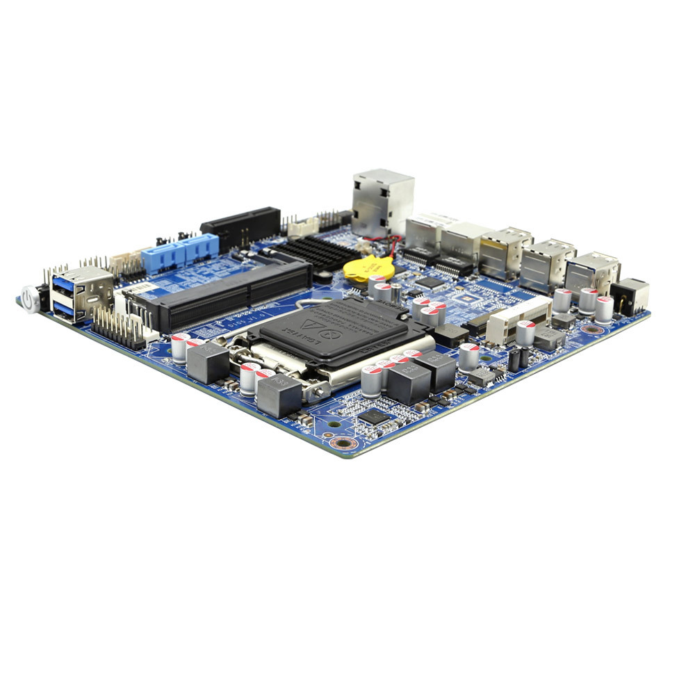 China Manufacturer Industrial Grade Dual LAN Mini ITX Motherboards With M.2 Port PCI-E Port