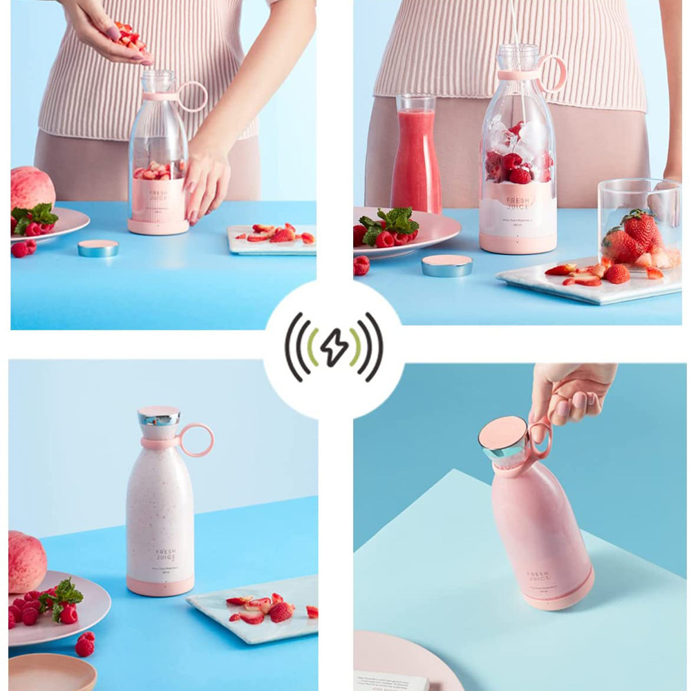 Household Portable USB Tiny Mixer Juicer Bouteille Blinder Mini Fruit Juice Mixeur De Jus Plongeant Petit Mixeurs Blender