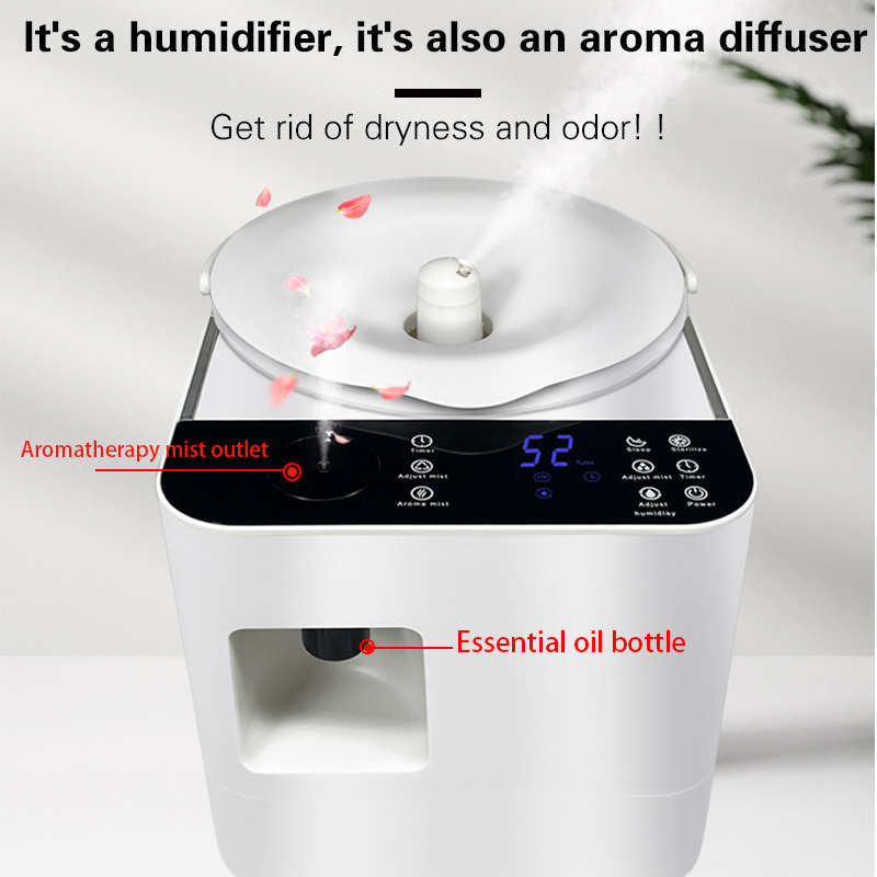 Wholesale Electric Fragrance Essential Oil Diffuser Cool Mist Spray 3L Water Bottle Large Capacity Room Air Purifier Humidifier