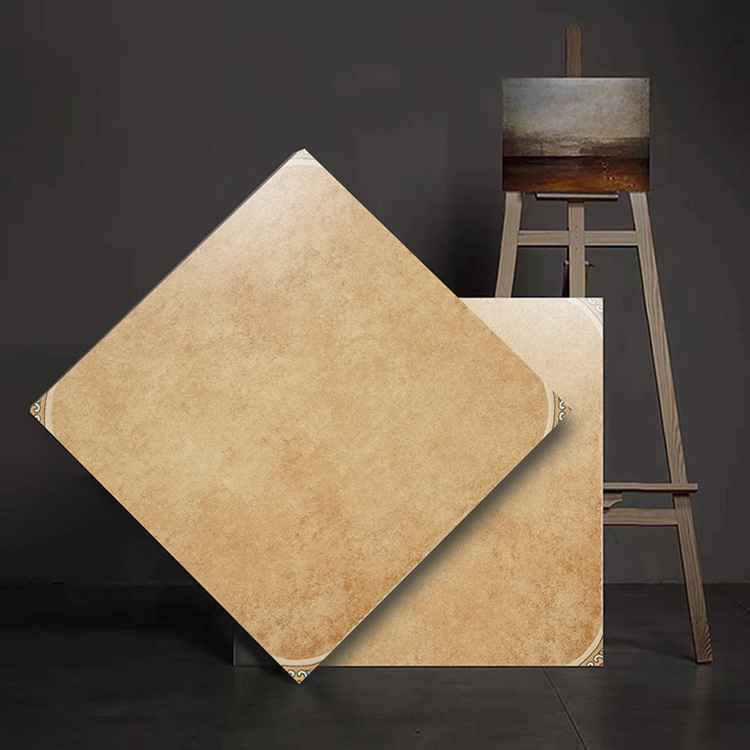 600x600mm homogeneous porcelain tiles non slip matte rustic tile floor for restaurant