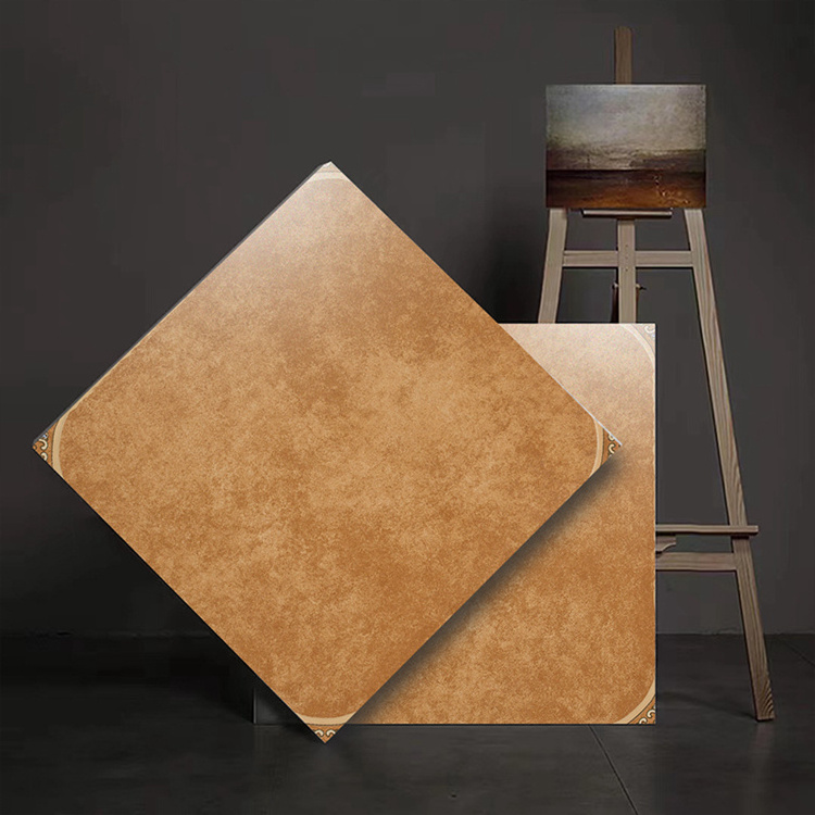 600x600mm homogeneous porcelain tiles non slip matte rustic tile floor for restaurant