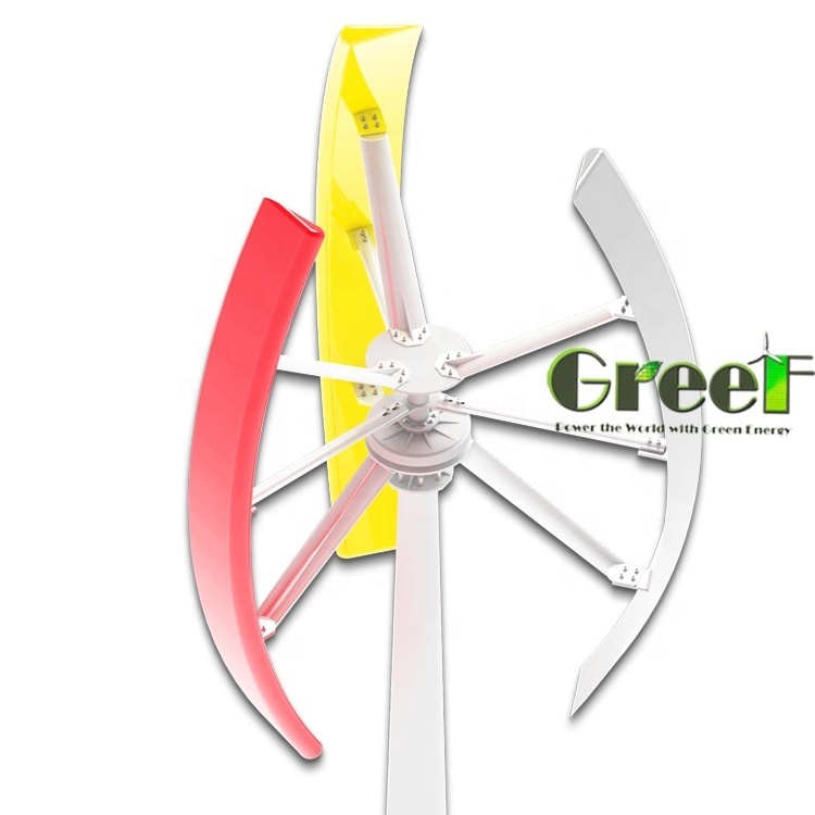 Good quality VAWT , 5000 watts wind turbine, 3kw domestic wind turbine