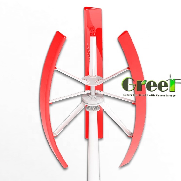 Hot sale 3kw residential wind turbine vawt 220v for Home and Commercial Use