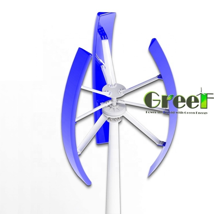 Hot sale 3kw residential wind turbine vawt 220v for Home and Commercial Use