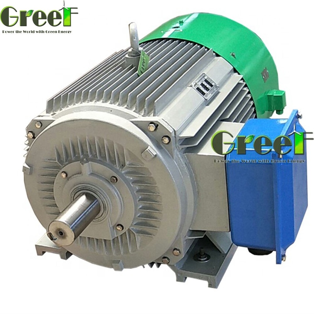 PMG! 10kw-200kw low rpm hydro generator motor for sale, ac generator low rpm, high efficiency