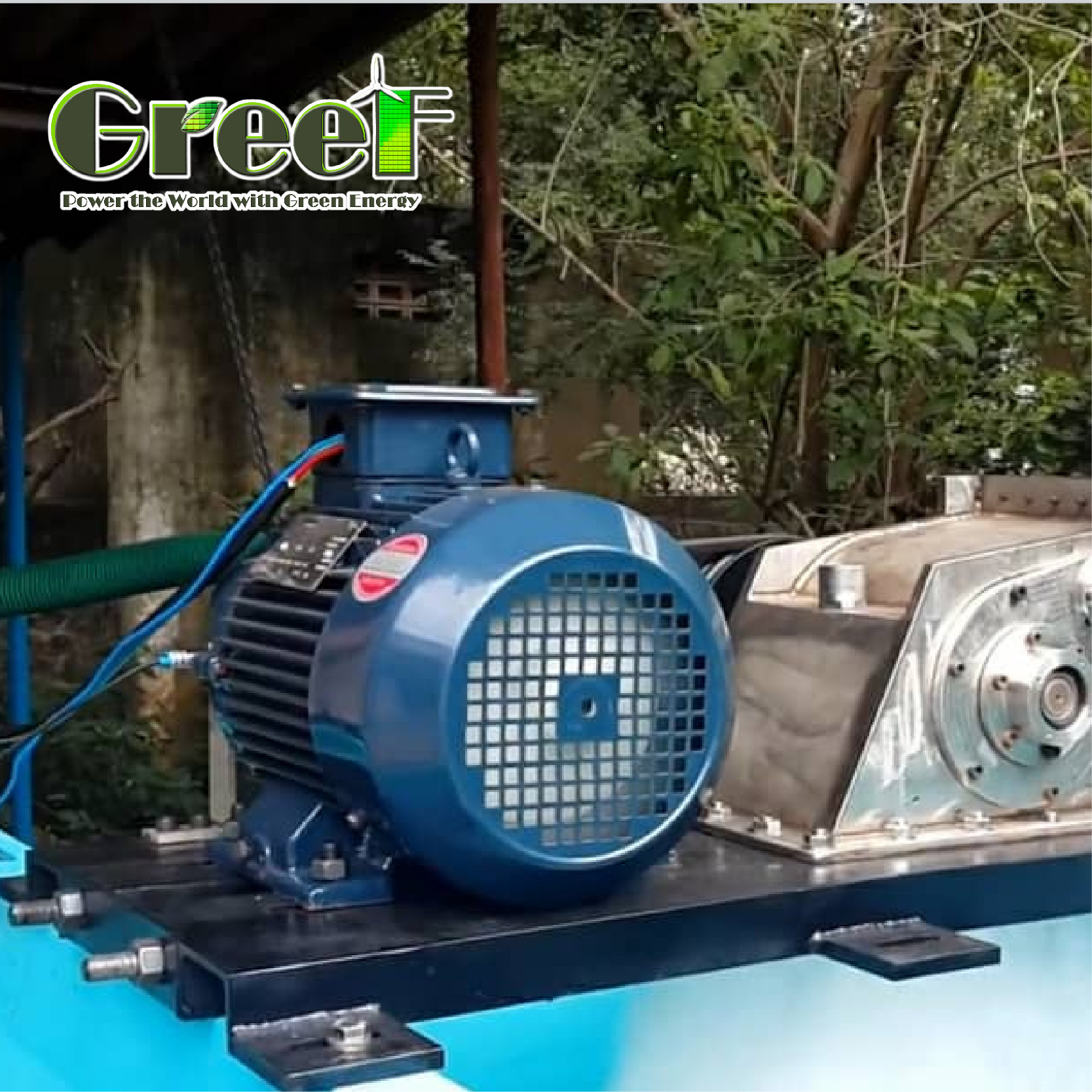 20kW 50kW 100kW Hydro turbine low rpm permanent magnet generator hydro generator