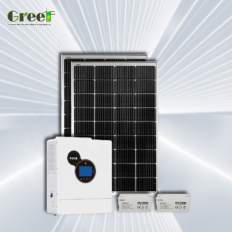 complete system for residential photovoltaics ground-mounted solar power systems