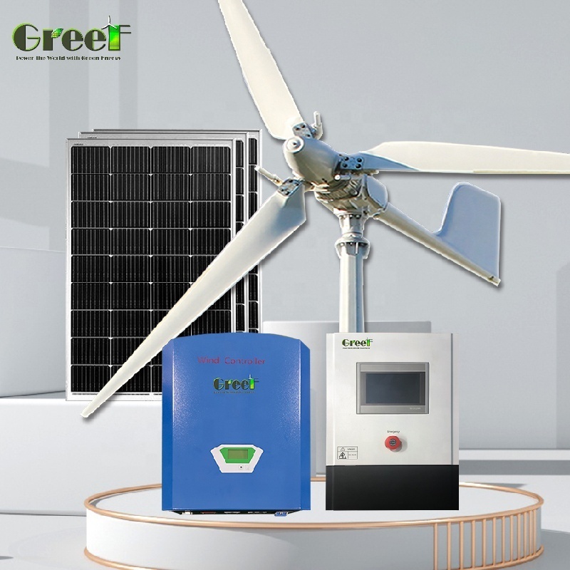 5000 watt 30% More energy output off grid wind system Wind Turbine 5kw