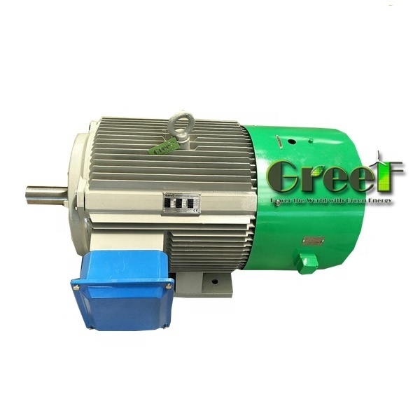 600Rpm Brushless Hydro power Generator 100Kw 25Kw Low Rpm permanent magnet ac generator