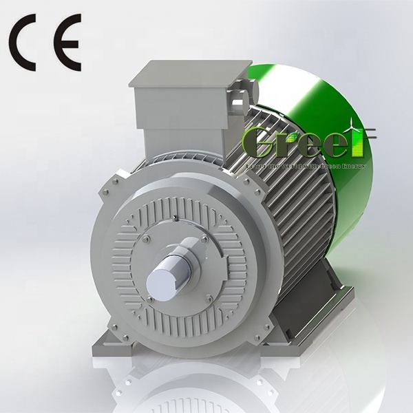 40kw 250rpm 3 phase ac low rpm Permanent Magnet Synchronous Generator/ low rpm Alternator