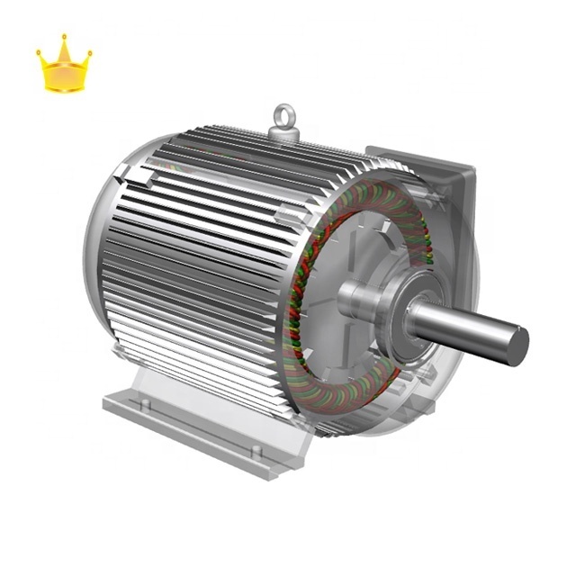 600Rpm Brushless Hydro power Generator 100Kw 25Kw Low Rpm permanent magnet ac generator