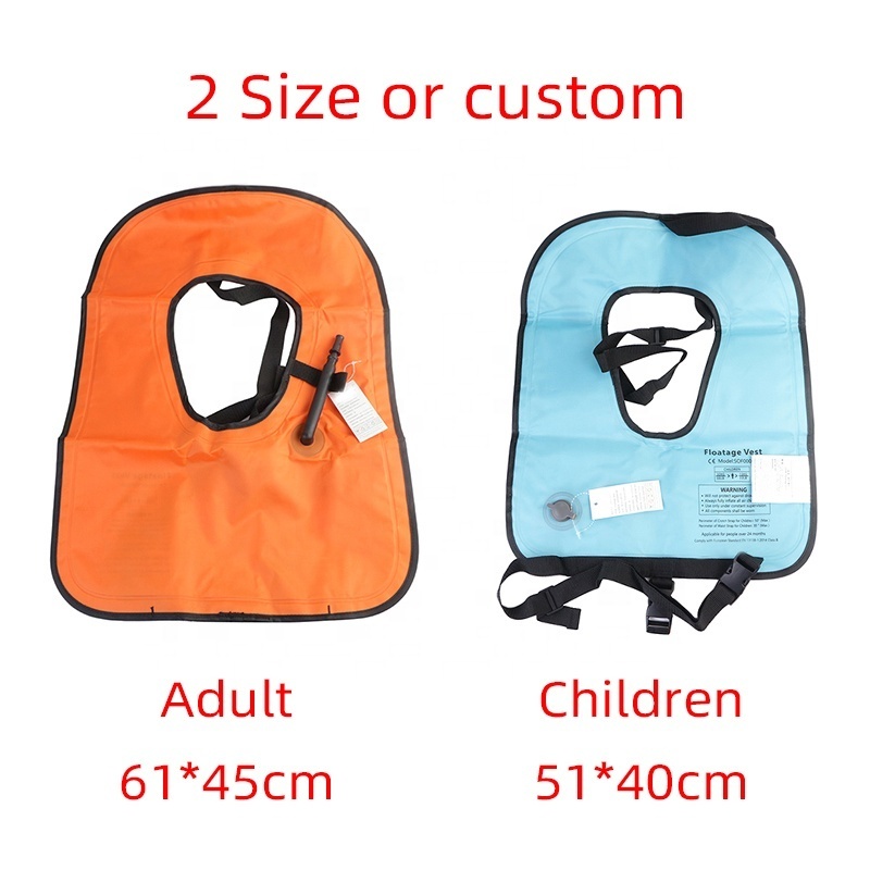 Swim Life Jacket Inflatable Jacket Kid Life Vest Toddler Floatie Kid Trainer Water Safety Floating Lifeguard Rescue Jacket