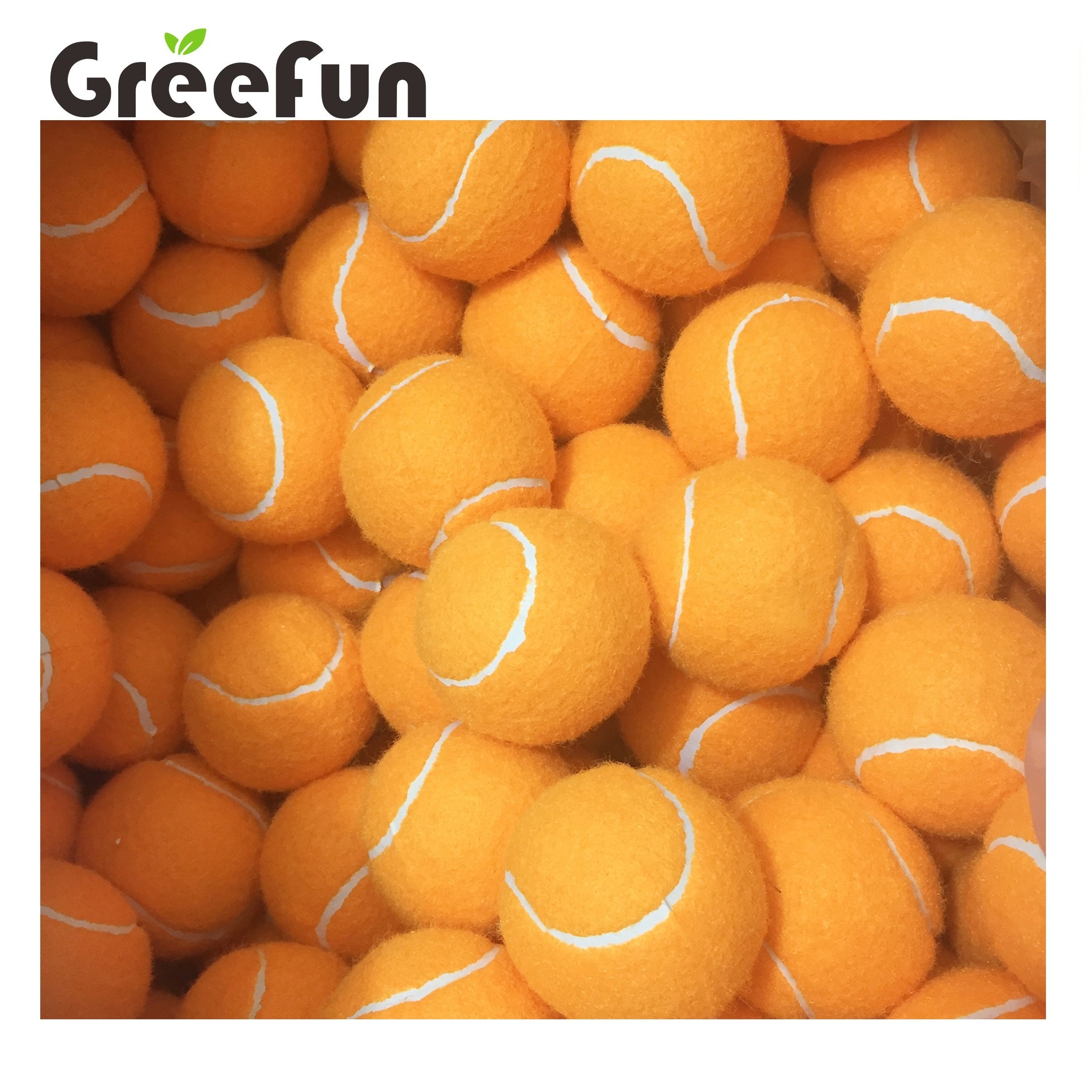 Low MOQ Promotional Custom Tennis Balls Pre-cut Training Tennis Ball For Wholesale Different Color Available Black Tennis Balls