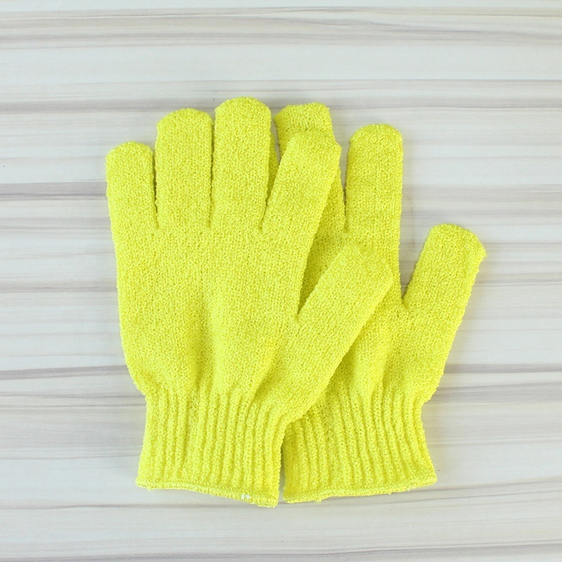 Custom Design OEM ODM Hammam Shower Scrub Gloves , Exfoliating Bath Glove Mitten , Dead Skin Cell Remover Massage Scrubber