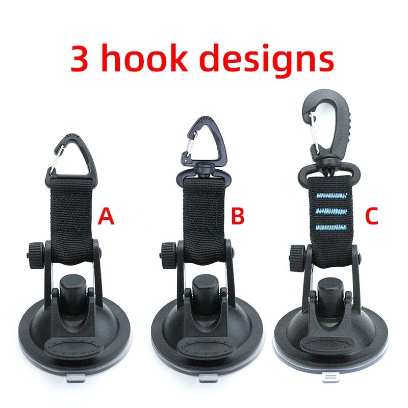 Suction Cup With Hook Heavy Duty Tent Anchor Suction Hook Plastic Awning Anchor Kit, Bathroom Suction Hook, Camping Tent Suckers