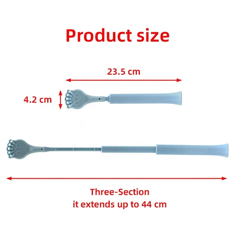 Multifunctional Telescope Back Scratcher Reach The Itching Point Handheld Extension Backscratcher for Elderly Adults Men Women