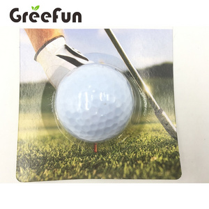 Custom Logo 2 layer 3 layer 4 layer Blister Packing Golf Balls Colorful OEM High Quality Professional Practice Golfballs Indoor