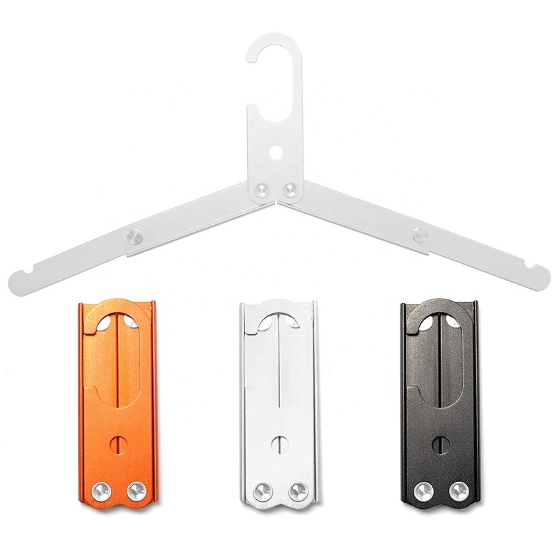 Pant & Skirt Hangers Metal Hanger For Clothes Foldable Clothes Hanger For Outdoor Wet Clothes, Outdoor Camping Coat Drying Rack