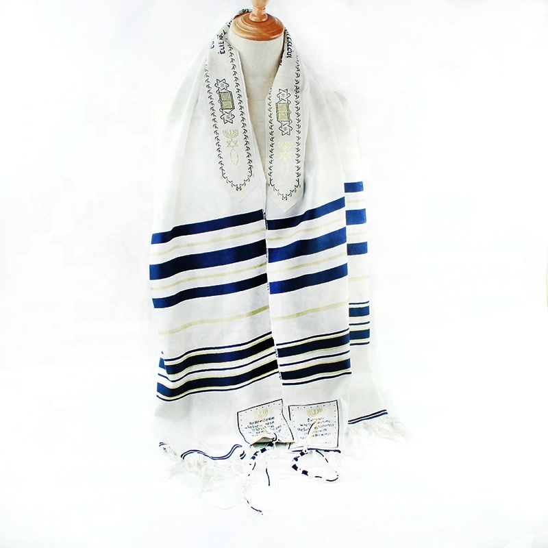 Prayer Hijab Scarves Talit Prayer Shawls Tallit Israel New Covenant Messianic Large Polyester Prayer Shawl Talit Colors Scarf