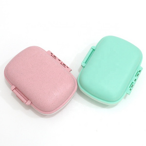 Pill Container Packaging Pill Case Wallet Pillbox Customizable Logo Travel Pill Organizer Box Travel Essentials Tablet Organizer