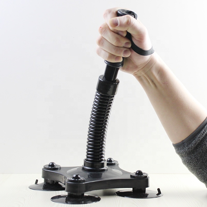 Arm Wrestling Table Hand Gripper Set Arm Wrestling Handle Wrist Rotation Trainer Rehabilitation Spring Hand Gripper