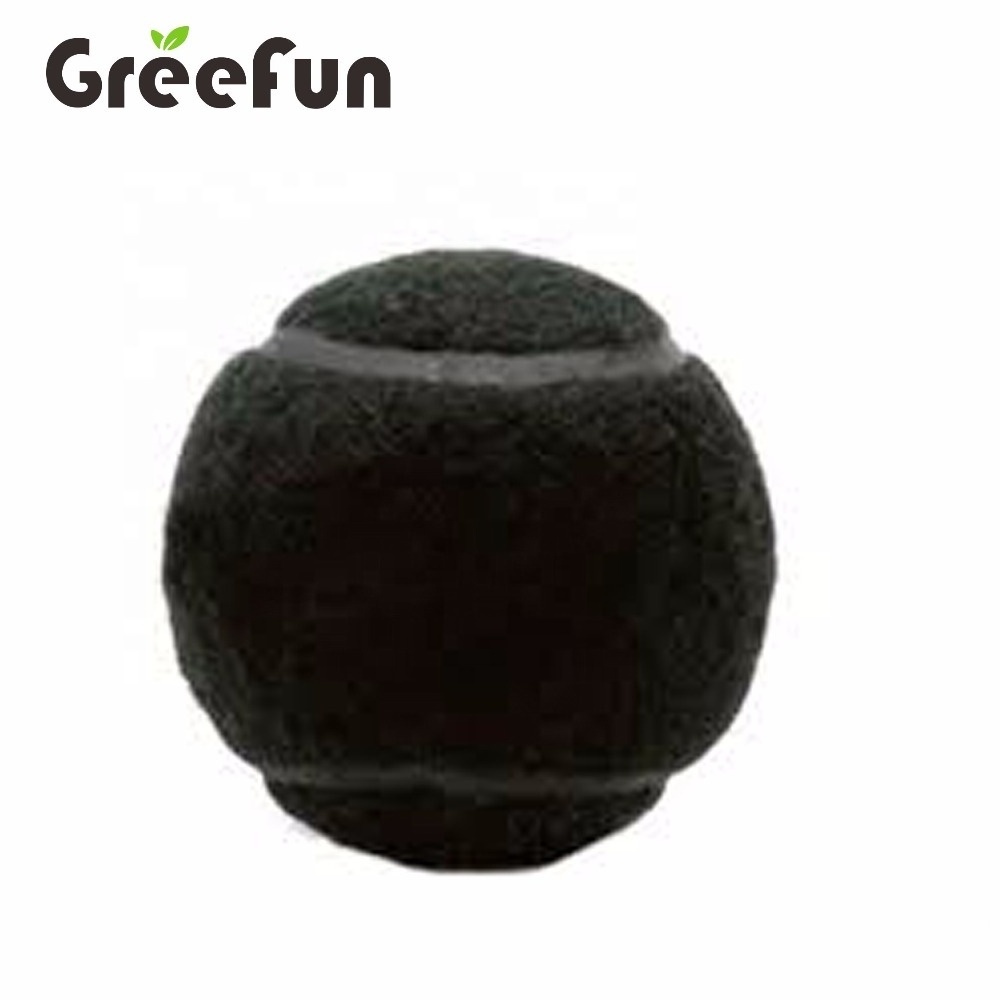 Low MOQ Promotional Custom Tennis Balls Pre-cut Training Tennis Ball For Wholesale Different Color Available Black Tennis Balls