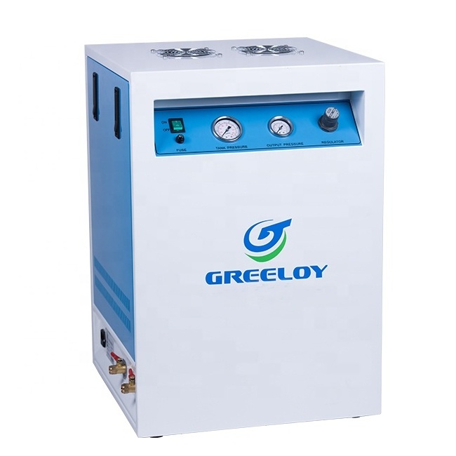 Dental Air Compressor Price 24L Silent Oil Free Air Compressor for Sale