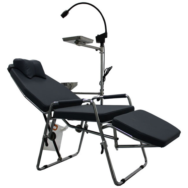 Portable Dental Unit Foldable Dental Chair Patient Chair with wheels