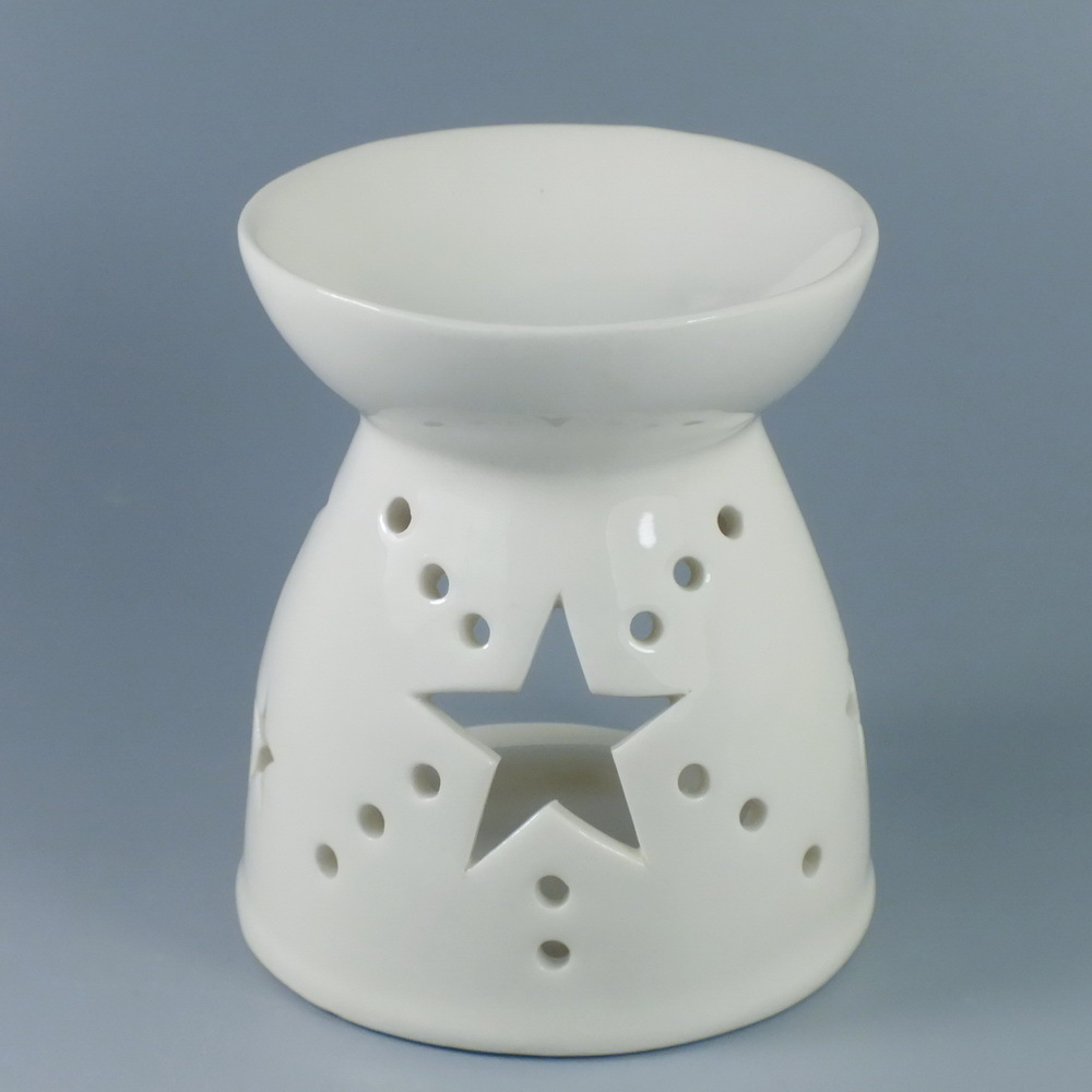 Christmas Tea Light Aroma Tarts Holder Diffuser Candle Wax Warmer Oil Burner Aromatherapy Ceramic Fragrance