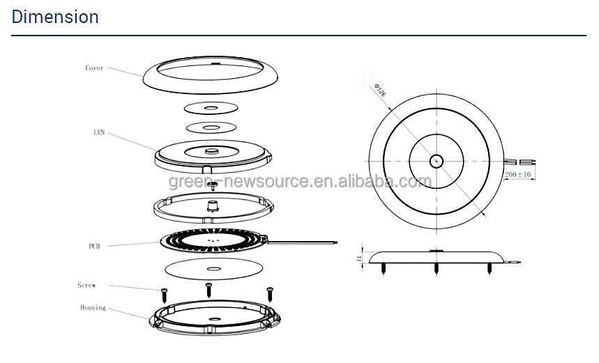 Aluminum 10-30V 12V LED RV Dome Light Touch Dimmable RV Caravan LED Interior Ceiling Lights