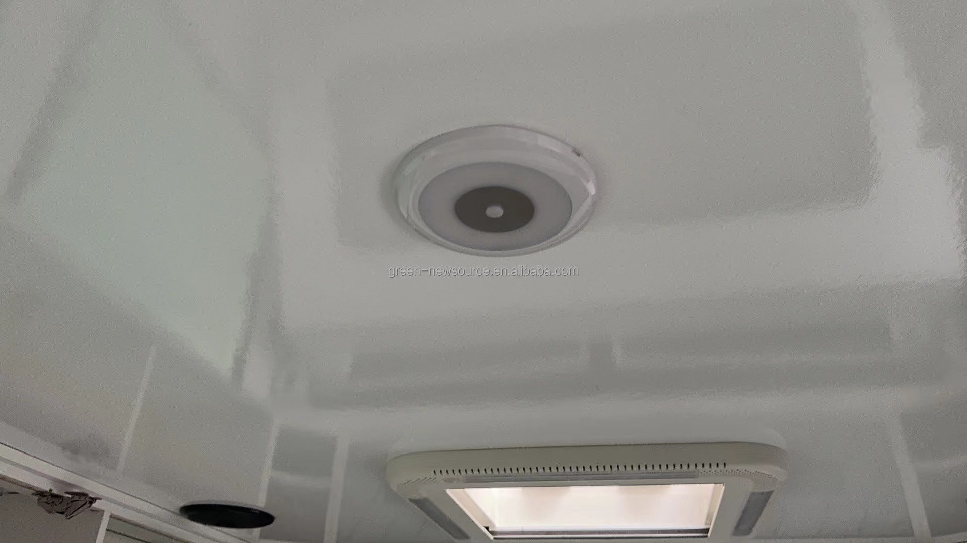 Aluminum 10-30V 12V LED RV Dome Light Touch Dimmable RV Caravan LED Interior Ceiling Lights