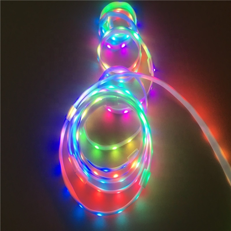 RGB Camping Lights Rope Outdoor LED Strip Light Waterproof Portable USB Powered LED String Lights Camp Lantern for Tents Hiking