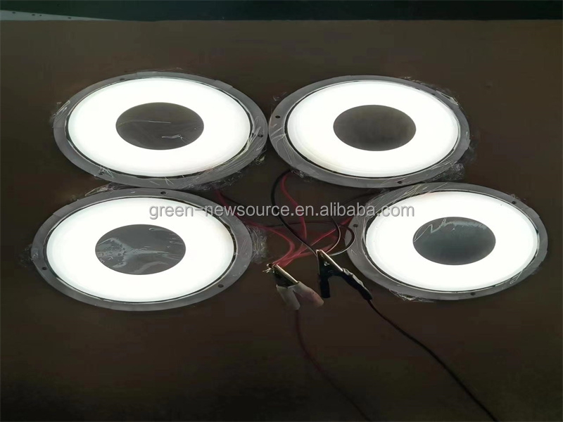 Hot sale 12v 24v dc led caravan interior dome ceiling lights with touch dimmer switch for van rv motorhome vehicles