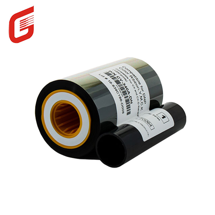 CY-340A-DN Compatible Retransfer ribbon film YMCK For DNP Card printer  CX-D80 CX210 CX320