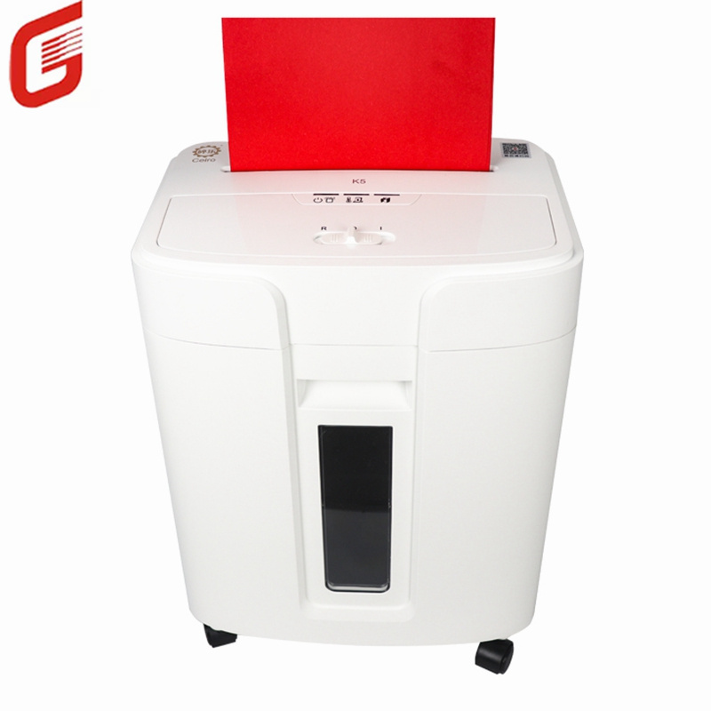 High quality K5 6 Sheets Strip Cut Paper Shredders,with 16L Wastbasket for Home and Office requirement Paper Shredder