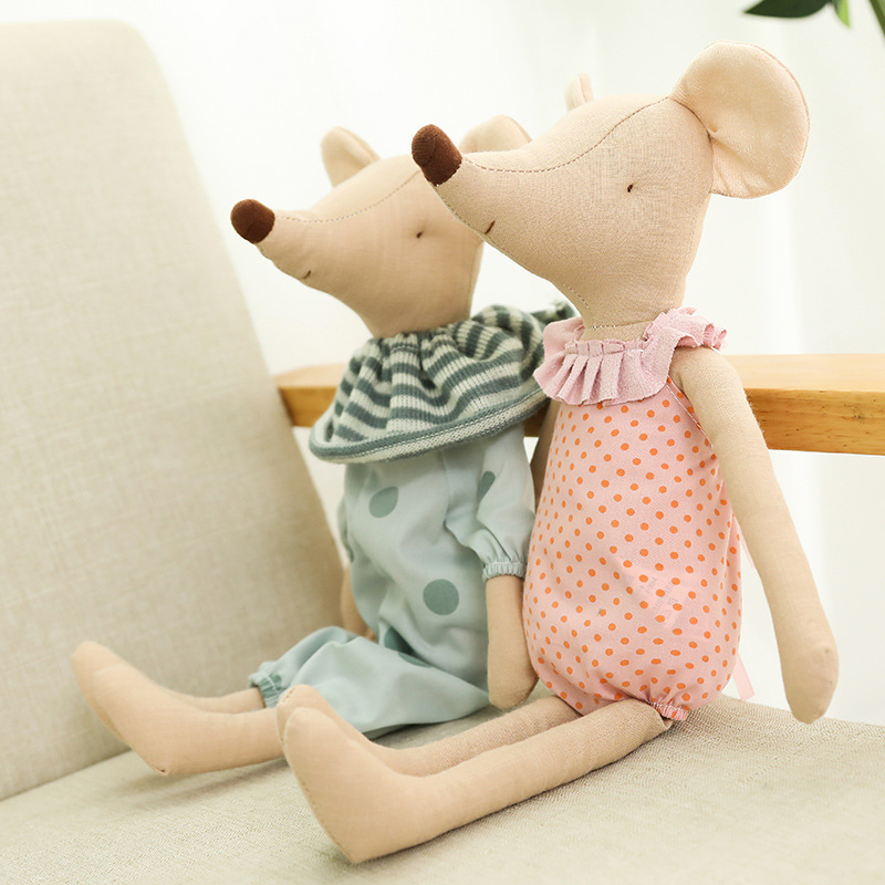 Wholesale  Cute plush big ears mouse plush toy