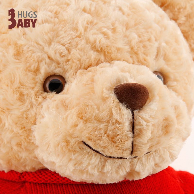 Soft Plush Teddy Bear With Knitted Sweater Clothes Teddy Bear Plush Dolls