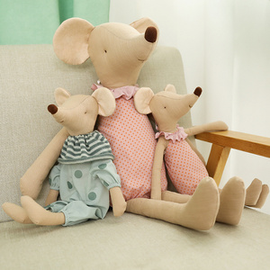 Wholesale  Cute plush big ears mouse plush toy