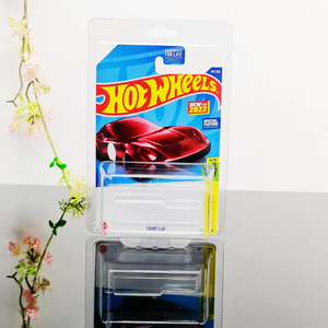 Hot wheels blister pack hot wheels blister protector clear pvc/pet plastic toy car packaging clamshell blister for hot wheel