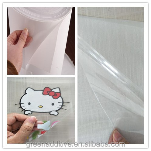 0.24m*30m PET transfer picture transparent film crystal film for dark color eco solvent heat transfer rhinestone paper