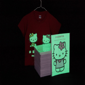 Fluorescent shining in the darkness Inkjet Heat Transfer Printing Paper A4/heat transfer printing paper for cotton