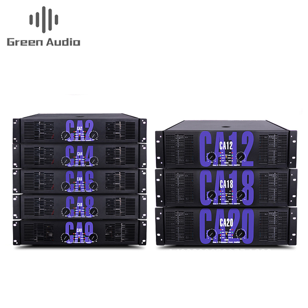 GAP-CA2 CA4 CA6 CA9 CA12 CA18 CA20 CA30 CA50 CA68 CA100 Professional 275/400 watt 2 channel audio high Power Amplifier