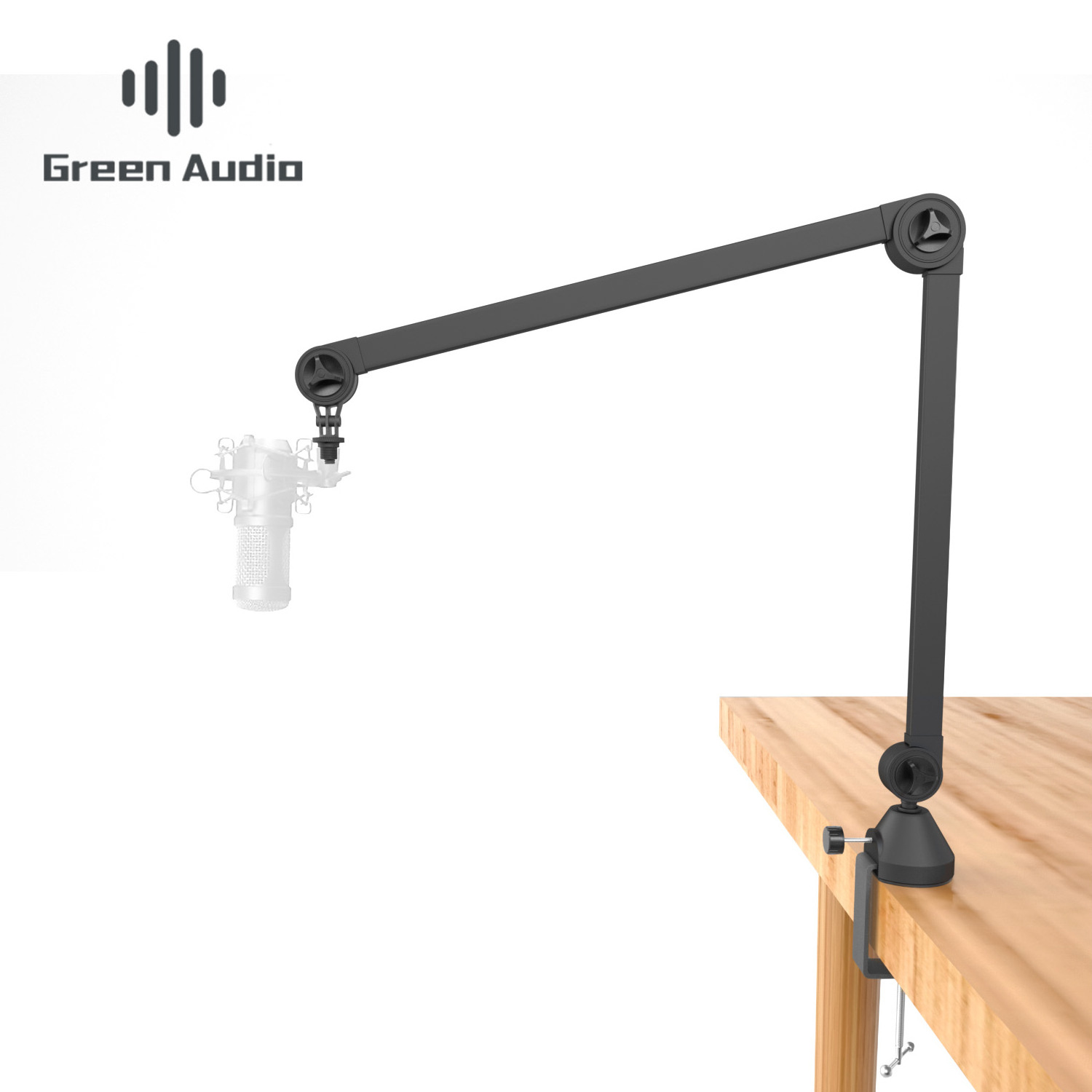 GAZ-50 Adjustable Microphone Stand Scissor Arm Studio Desk Table Professional Podcasting Mic Microphone Stand Holder