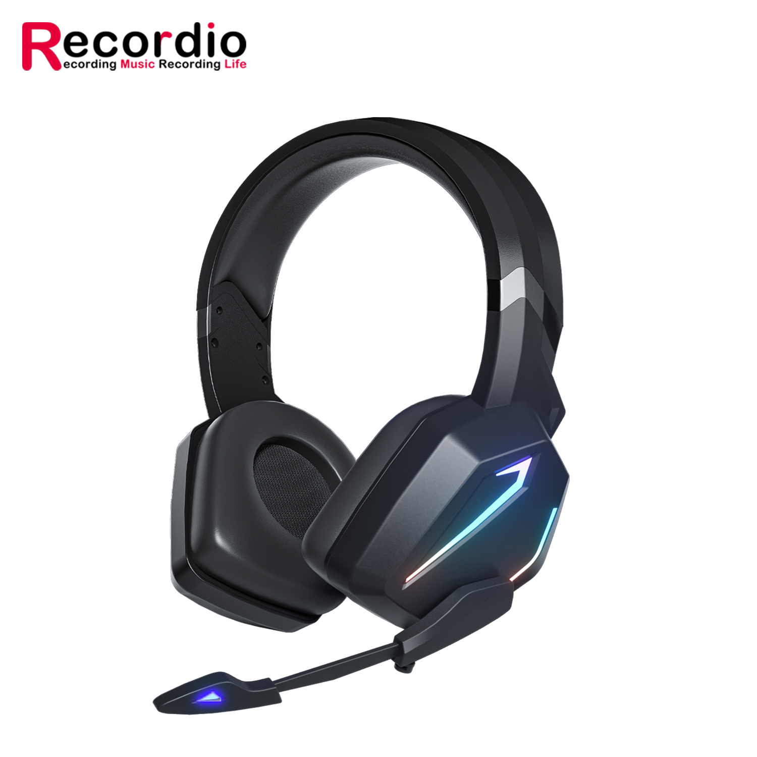 GAE-G20 professional gaming retractable all-inclusive computer wired headset, luminous headset, noise reduction and sound insula