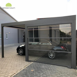 Outdoor Aluminium Gazebo Pergola Bioclimatica Electric Carport