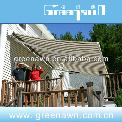 Patio folding arm awning / Awning parts / Shelter / Sunshade sail