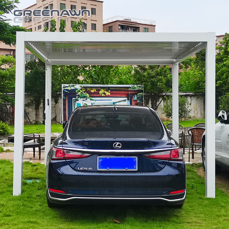 aluminum pergola garages canopies carports metal frame carports for car parking