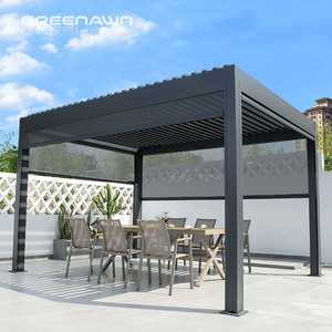 OEM Pergola 3x5 4x3 5x3 4x3m Outdoor Aluminum Pergola