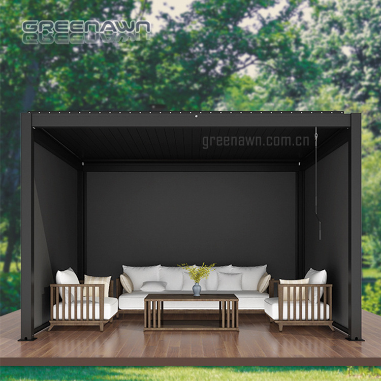 Wholesale Commercial Aluminium Pergola Garden-Gazebo Outdoor Waterproof Spa Pool Gazebo